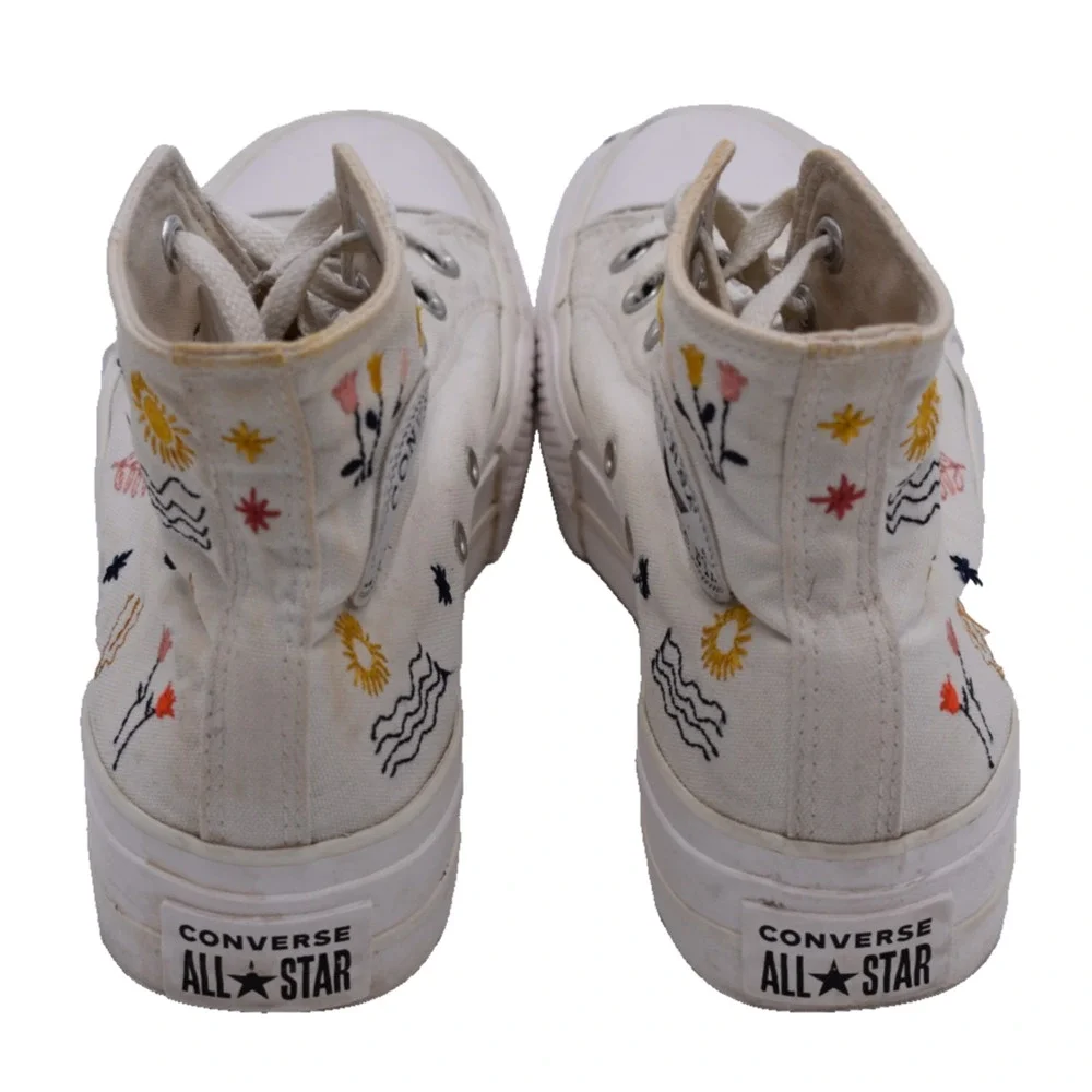 CONVERSE Chuck Taylor Platform High Top All Star It’s Ok To Wander Womens 7.5